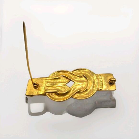 Metropolitan Museum Of Fine Arts Earrings Brooch Lot Of Two Vintage Clip-On - Picture 6 of 9